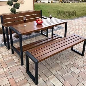 Уличная мебель в стиле лофт Уличная мебель в стиле лофт