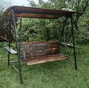 Качели с крышей Качели с крышей