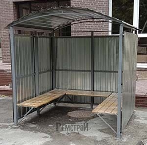 Беседка из профнастила Беседка из профнастила