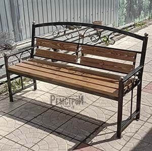 Скамейка со спинкой Скамейка со спинкой