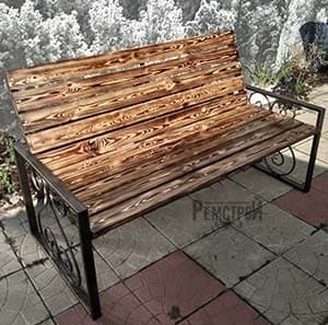 Лавочка в стиле лофт Лавочка в стиле лофт