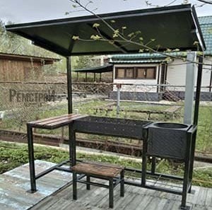 Мангал в стиле лофт Мангал в стиле лофт